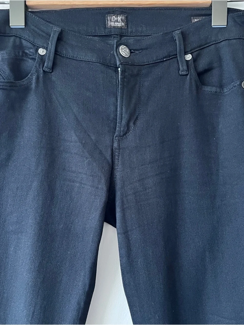 Y2K Citizens Of Humanity Avedon Slick  Women's Skinny Leg Jegging Black Size 29